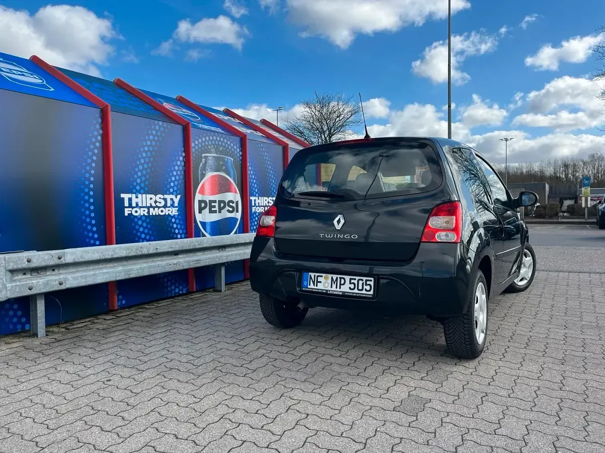 Gebraucht Renault Twingo 75 PS (55 kW) 2009 Schwarz Kleinwagen