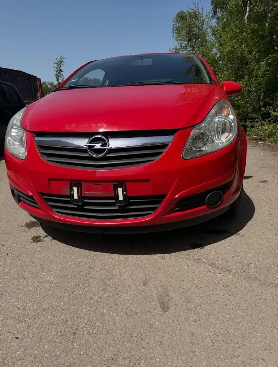 Gebraucht Opel Corsa 86 PS (63 kW) 2010 Rot Kleinwagen