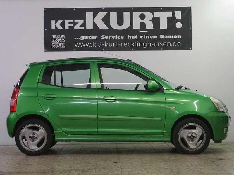 Gebraucht Kia Picanto EX 65 PS (47 kW) 2005 Grün (metallic) Kleinwagen