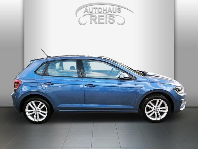 Occasion VW Polo Highline 95 ch (69 kW) 2018 Bleue Citadine