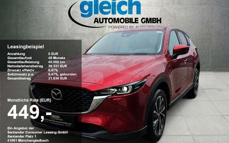 Soul red crystal metallic Neu 2024 Mazda CX-5 Ad'Vantage SUV | 34.900 € (Guter Preis) - Bild 1/4
