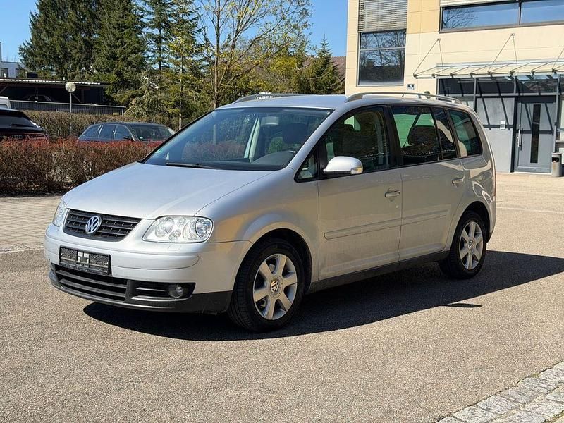 Gebraucht VW Touran Highline 105 PS (77 kW) 2004 Silber Van / Kleinbus