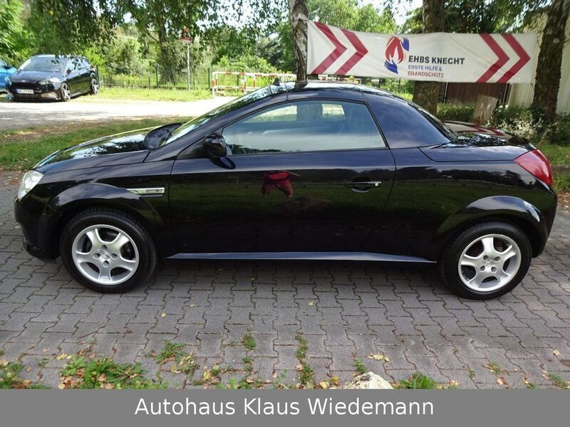 Gebraucht Opel Tigra Edition 90 PS (66 kW) 2007 Schwarz Cabrio