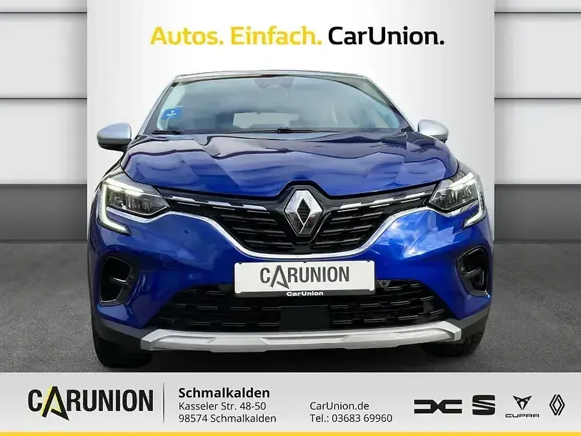 Gebraucht Renault Captur Intens 158 PS (116 kW) 2021 Ironblau metallic, dach silber SUV