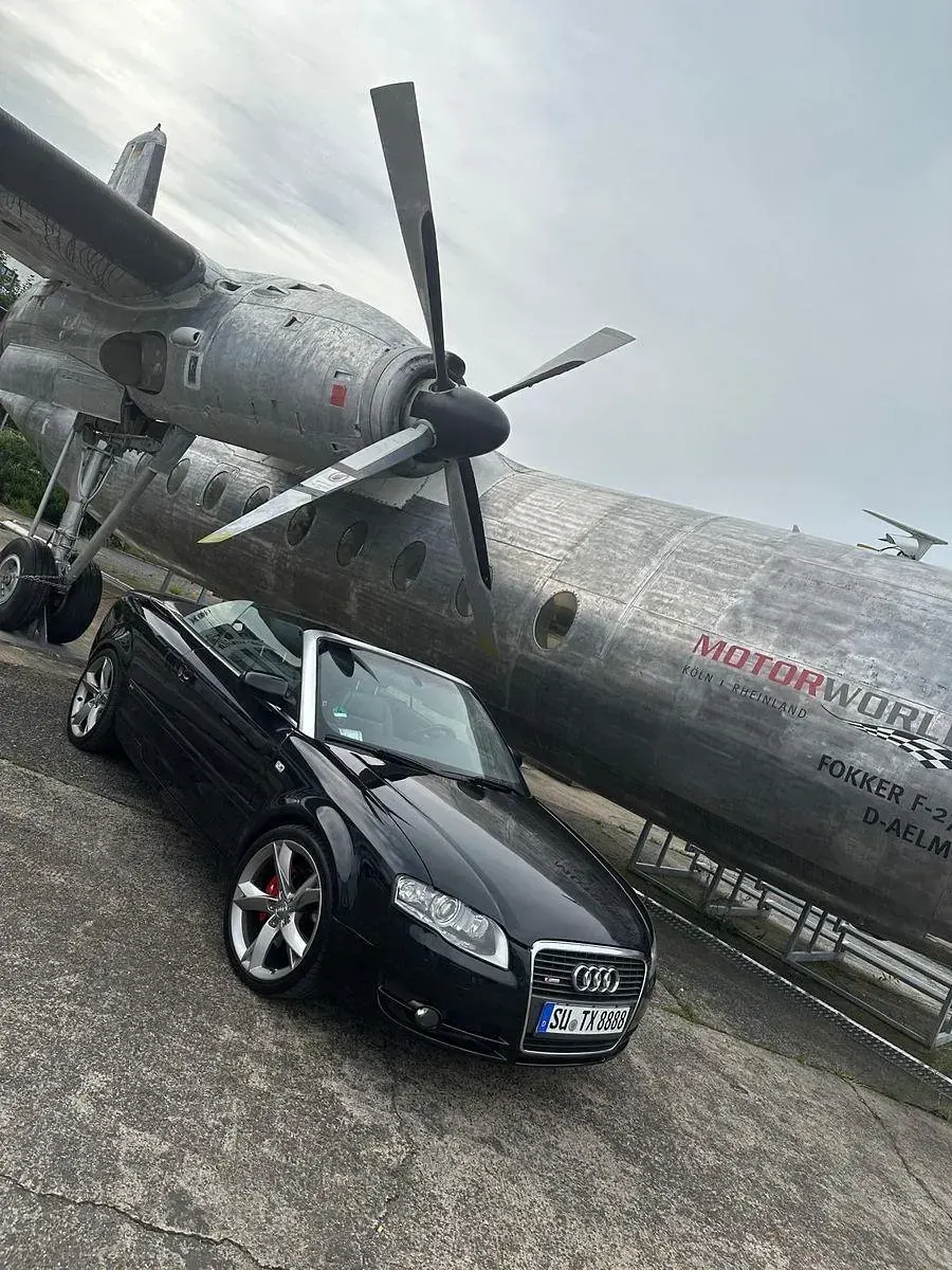 Gebraucht Audi A4 Cabriolet S-Line 179 PS (131 kW) 2008 Schwarz Cabrio