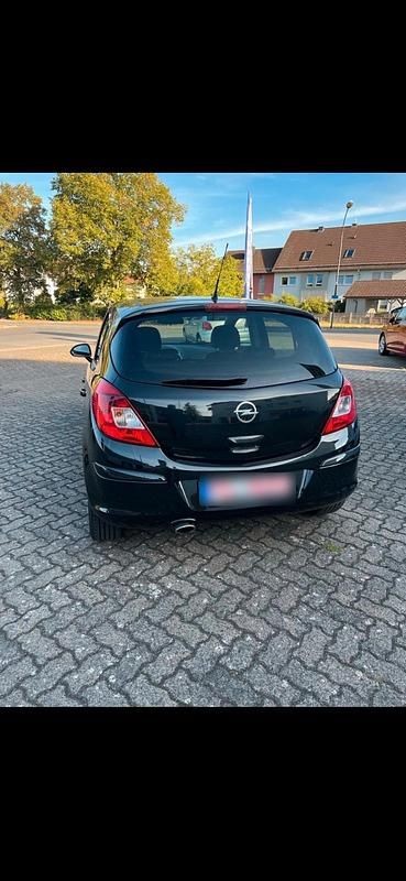 Gebraucht Opel Corsa 87 PS (63 kW) 2012 Schwarz Kleinwagen