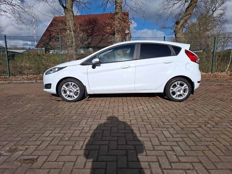 Gebraucht Ford Fiesta 101 PS (74 kW) 2015 Weiß Kleinwagen