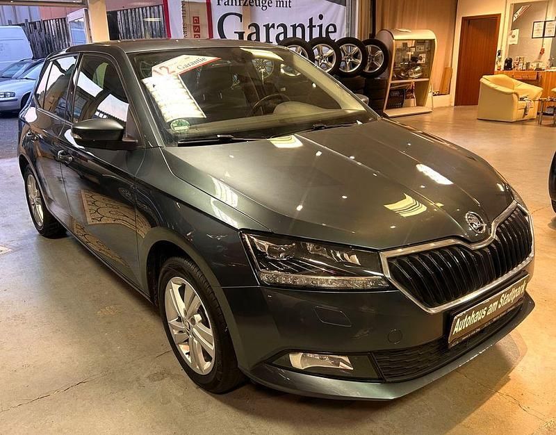 Grau Gebraucht 2019 Skoda Fabia Style Limousine | 10.555 € (Guter Preis) - Bild 1/4