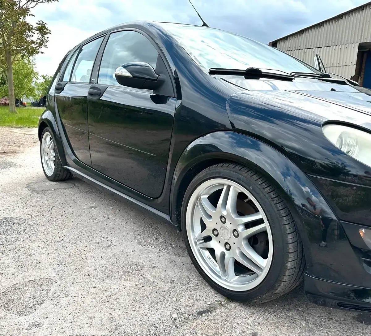 Gebraucht Smart ForFour Brabus 177 PS (130 kW) 2005 Schwarz Kleinwagen
