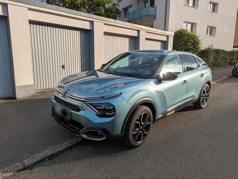 Blau Gebraucht 2023 Citroën e-C4 SUV | 21.850 € (Fairer Preis) - Bild 1/4