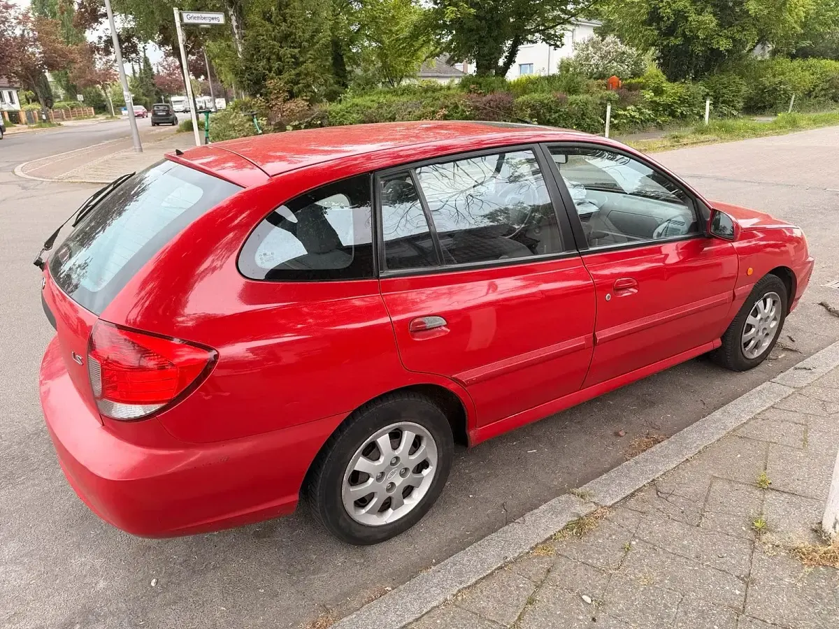 Usata Kia Rio 97 CV (71 kW) 2003 Rosso Station wagon