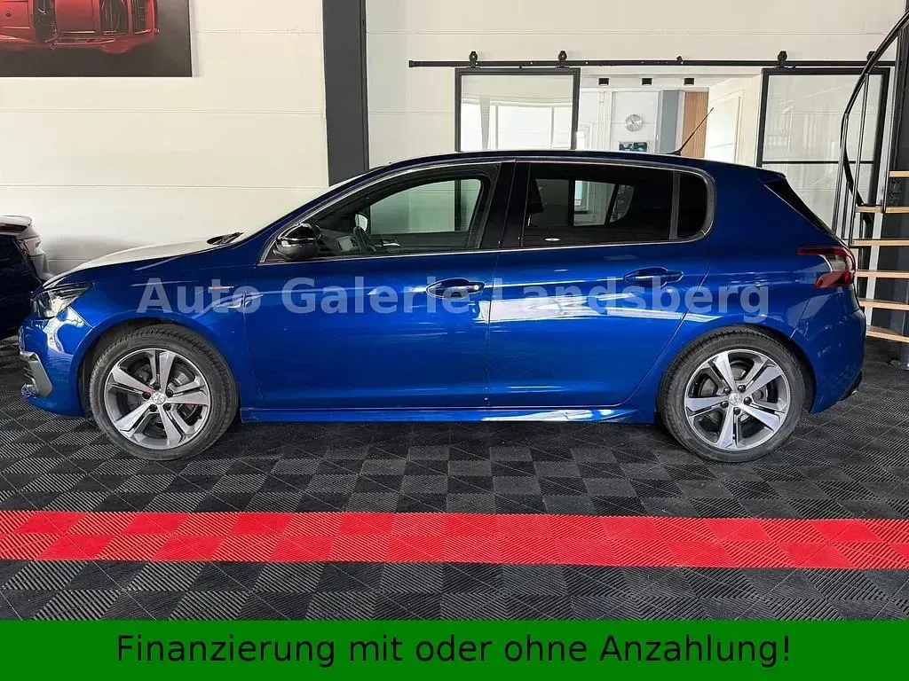 Gebraucht Peugeot 308 GT-line 131 PS (96 kW) 2017 Blau Limousine