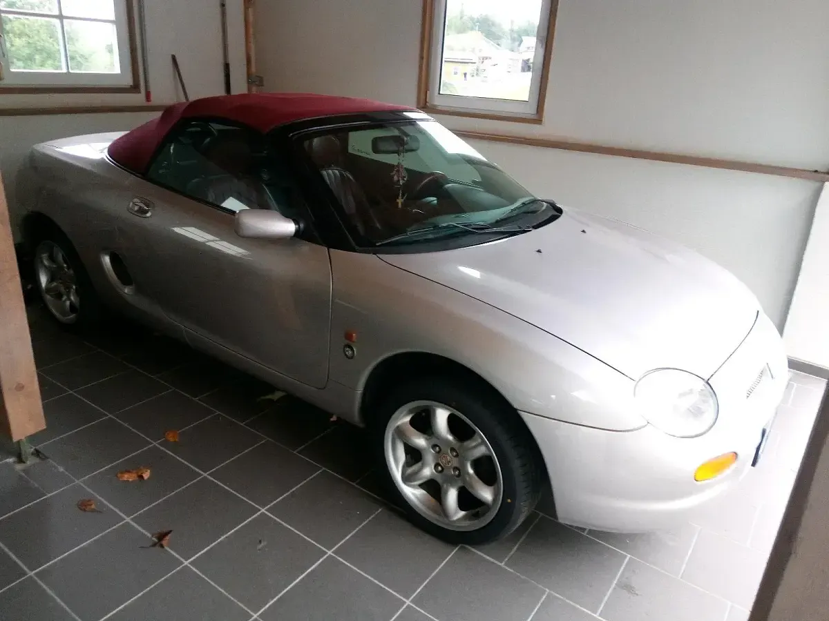Gebraucht MG F 120 PS (88 kW) 1999 Silber Cabrio