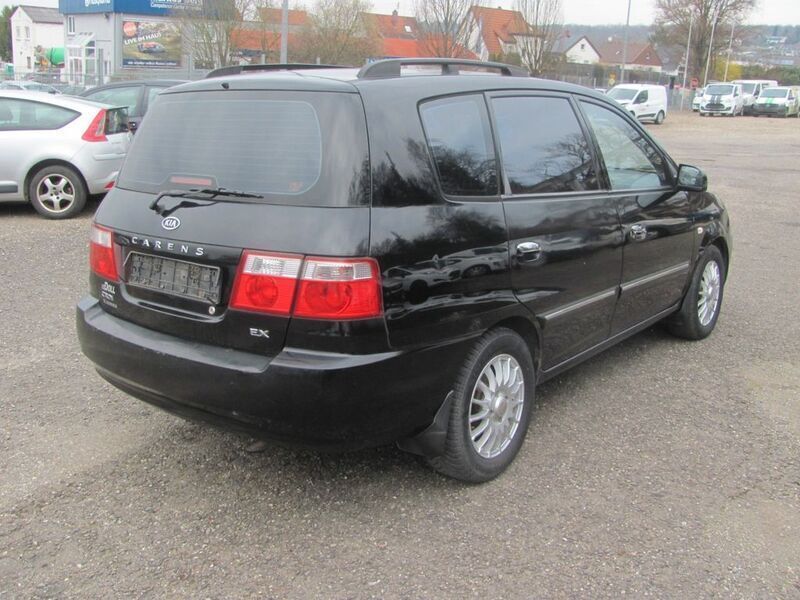 Gebraucht Kia Carens EX 113 PS (83 kW) 2004 Schwarz Van / Kleinbus