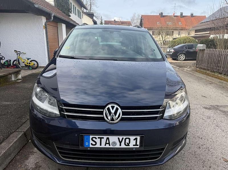 Gebraucht VW Sharan 140 PS (102 kW) 2012 Blau Van / Kleinbus