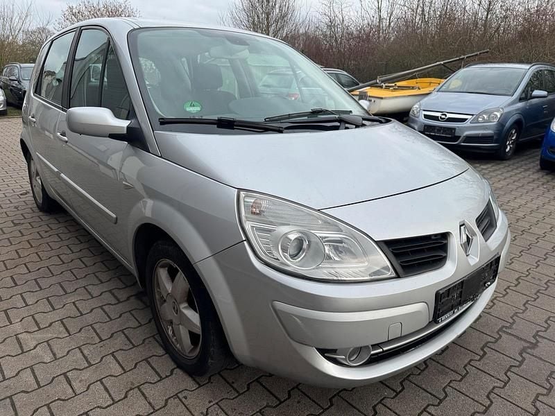 Gebraucht Renault Scénic II 111 PS (81 kW) 2007 Silber Van / Kleinbus