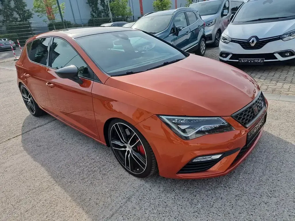 Occasion Seat Leon CUPRA 300 ch (220 kW) 2018 Orange Berline