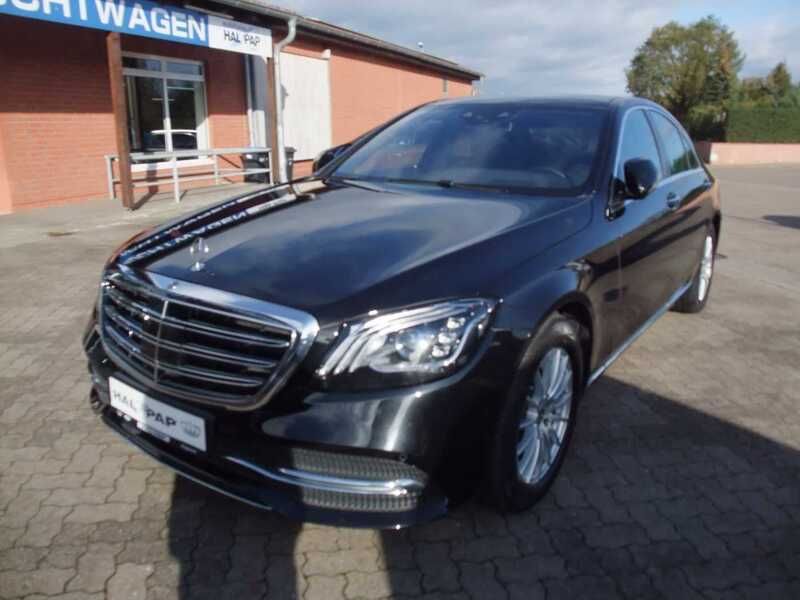 Schwarz Gebraucht 2018 Mercedes S350 Limousine | 59.990 € - Bild 1/4