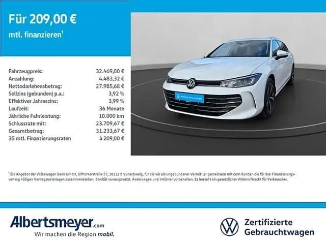 Weiß Gebraucht 2024 VW Passat Business Kombi | 31.868 € (Superpreis) - Bild 1/4