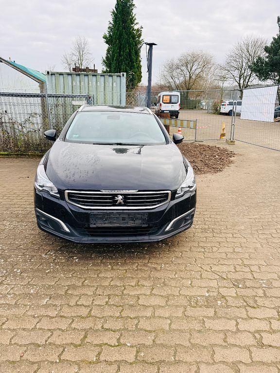 Schwarz Gebraucht 2015 Peugeot 508 Active Kombi | 4.490 € (Superpreis) - Bild 1/4