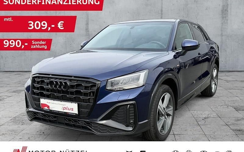 Gebraucht Audi Q2 S-Line 110 PS (80 kW) 2023 Blau SUV