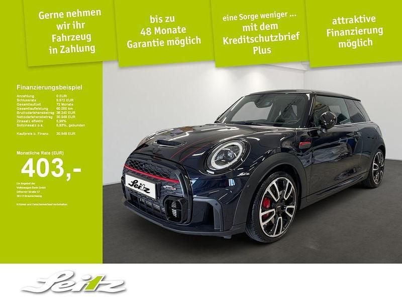 Enigmatic black metallic Gebraucht 2023 Mini John Cooper Works Kleinwagen | 30.948 € (Fairer Preis) - Bild 1/3