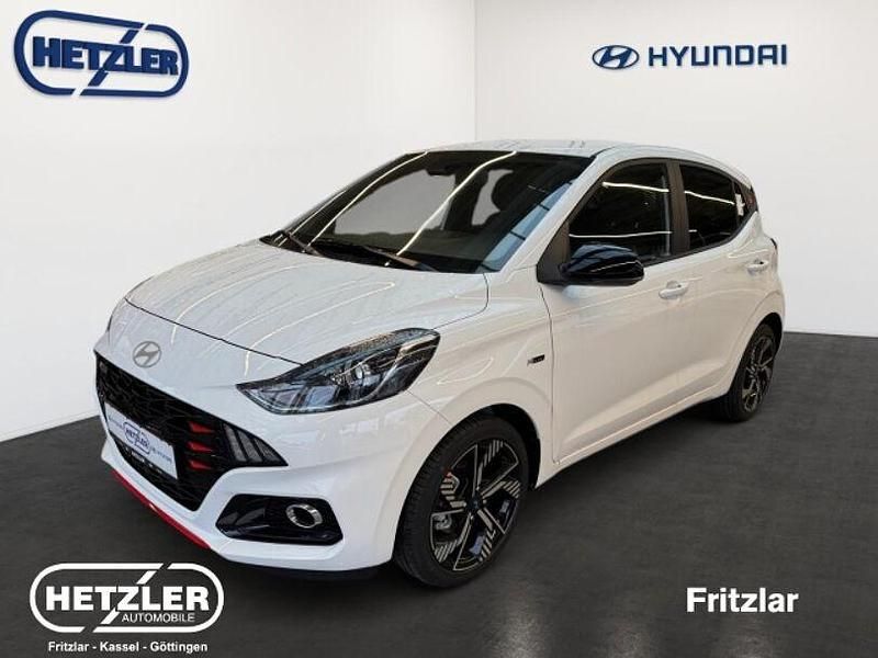 Atlas white / sol Neu 2025 Hyundai i10 N Line Kleinwagen | 18.490 € (Guter Preis) - Bild 1/4