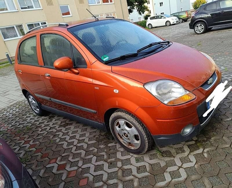 Orange Gebraucht 2009 Chevrolet Matiz Kleinwagen | 500 € (Superpreis) - Bild 1/4