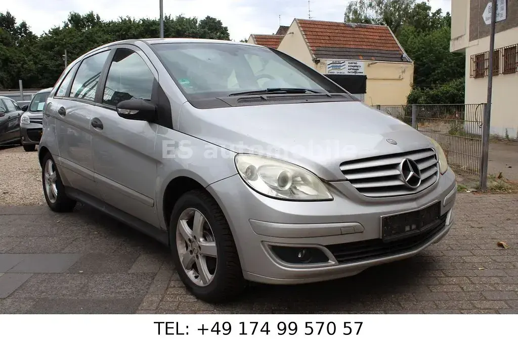 Gebraucht Mercedes B170 116 PS (85 kW) 2007 Polarsilber  metalliclack Van / Kleinbus