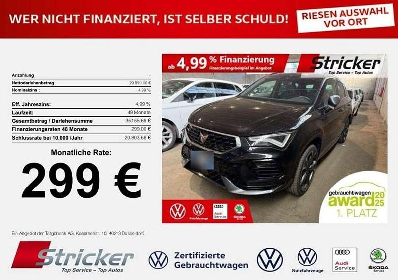 Gebraucht Cupra Ateca 150 PS (110 kW) 2025 Magic schwarz metallic (metallic) SUV