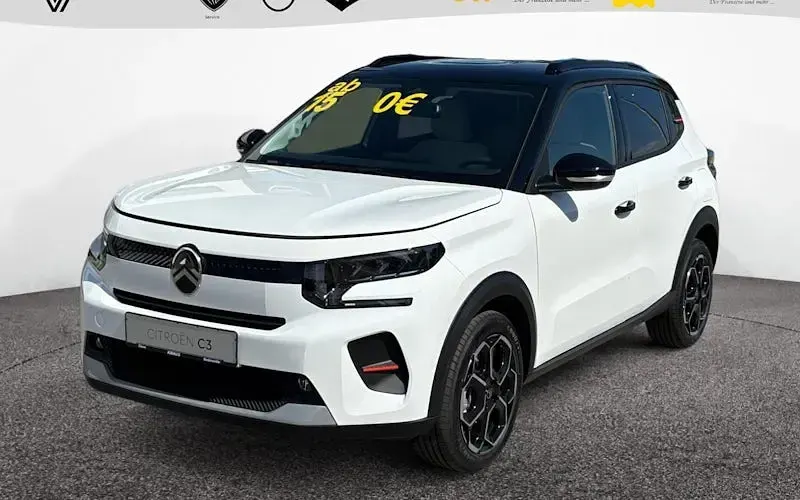 Usata Citroën C3 Start 101 CV (74 kW) 2025 Bianco Utilitaria