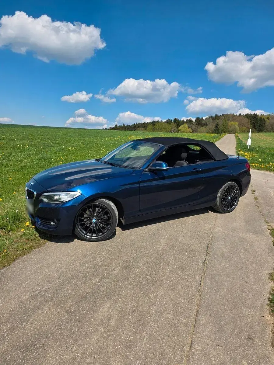 Gebraucht BMW 220 184 PS (135 kW) 2016 Blau Cabrio