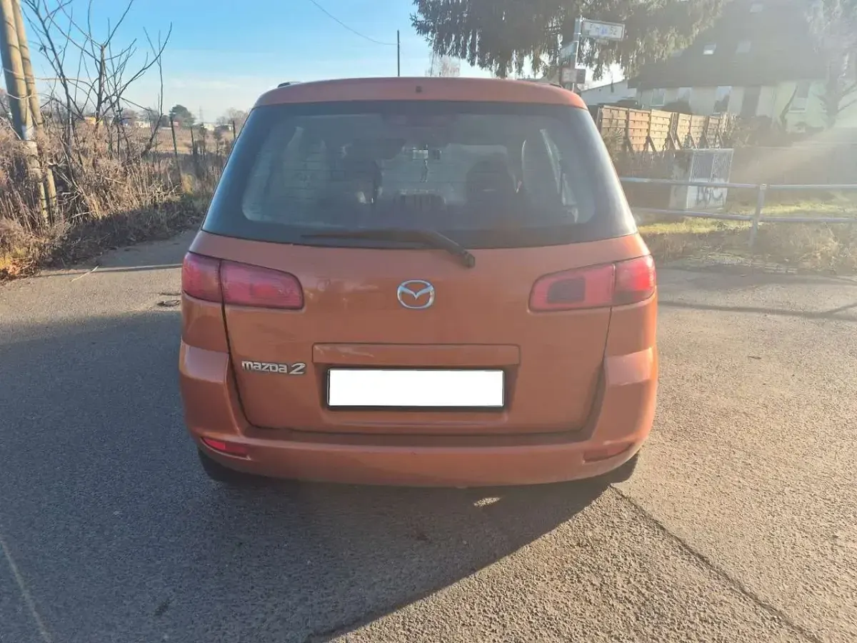 Gebraucht Mazda 2 Exclusive 80 PS (58 kW) 2003 Orange Kleinwagen