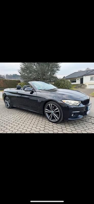 Schwarz Gebraucht 2015 BMW 430 Cabriolet M Sport Cabrio | 32.200 € - Bild 1/4