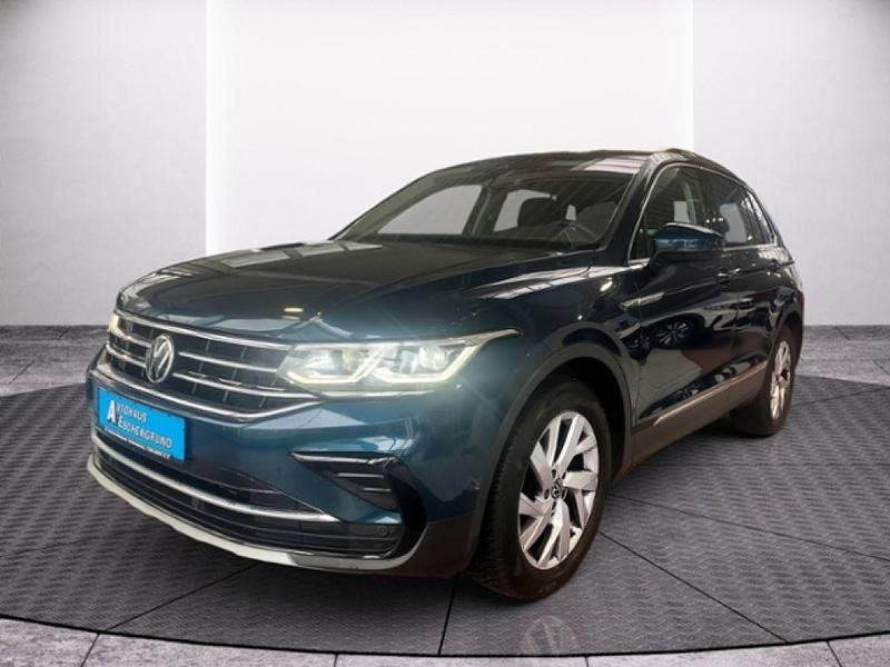 Gebraucht VW Tiguan Elegance 150 PS (110 kW) 2022 Nightshade blue metallic (metallic) SUV