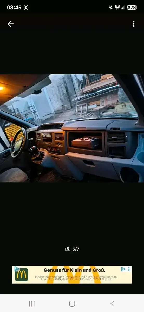 Używany Ford Transit 85 KM (62 kW) 2010 Biały Minivan