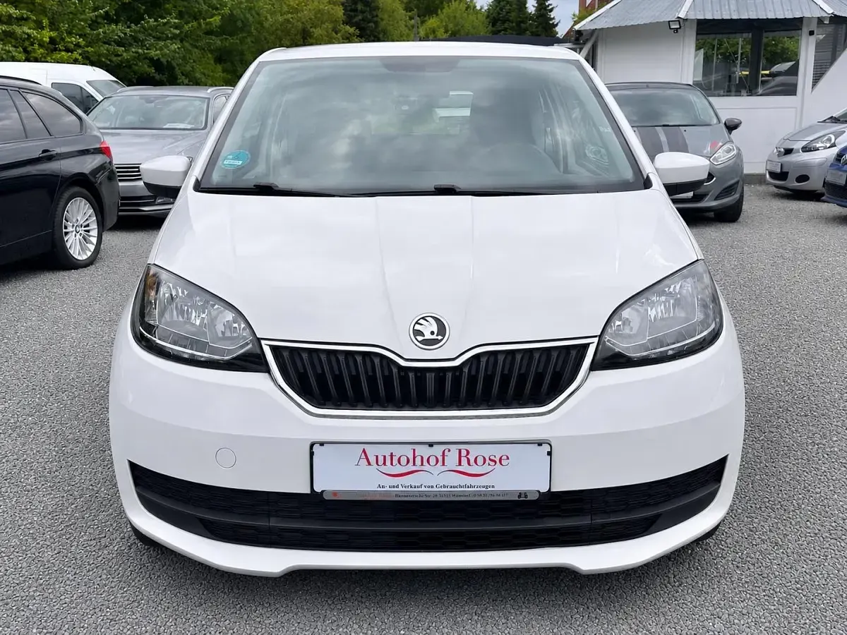 Gebraucht Skoda Citigo Ambition 60 PS (44 kW) 2017 Weiß Kleinwagen