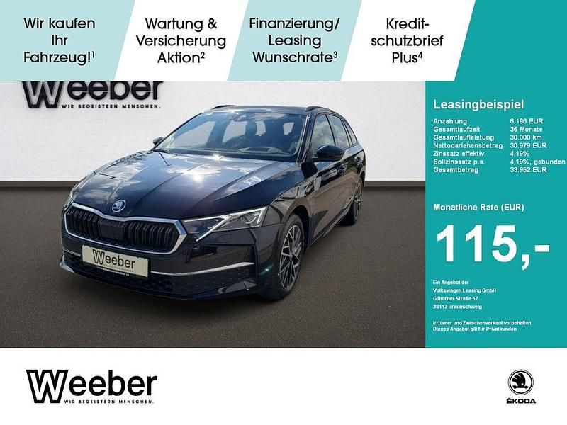 Schwarz Gebraucht 2025 Skoda Octavia Selection Kombi | 30.979 € (Guter Preis) - Bild 1/4