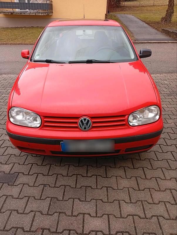 Gebraucht VW Golf IV 75 PS (55 kW) 1999 Rot Kleinwagen