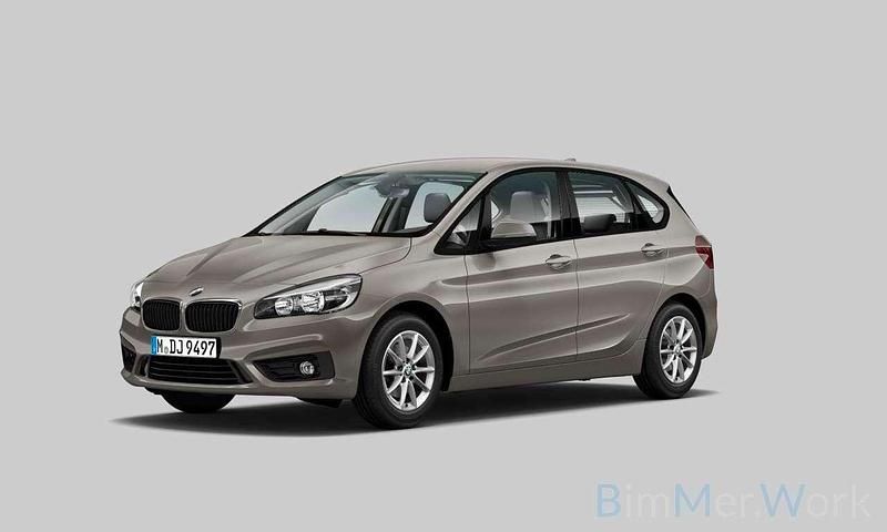 Gebraucht BMW 218 136 PS (100 kW) 2014 Platinsilber Van / Kleinbus