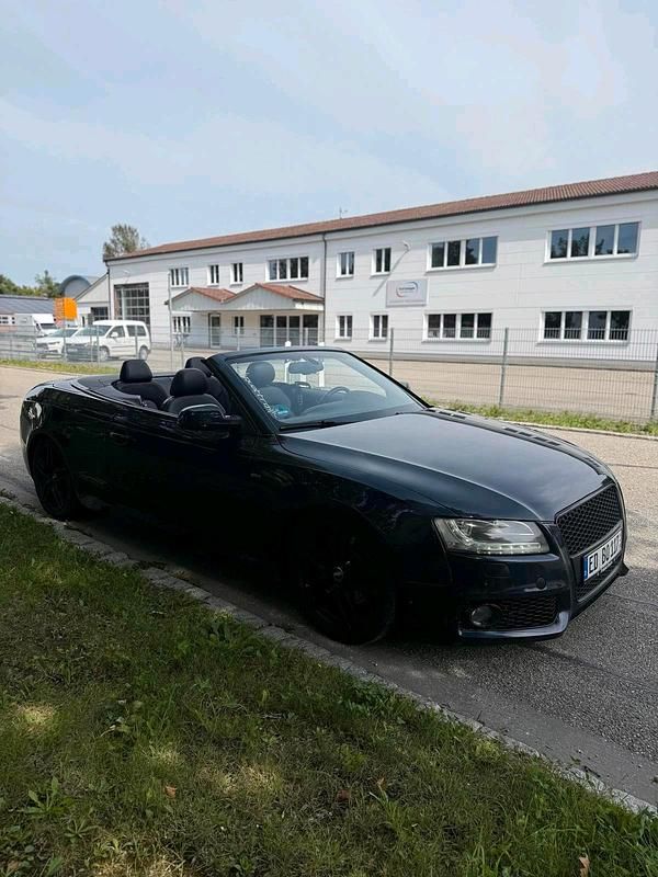 Gebraucht Audi A5 Cabriolet S-Line 239 PS (175 kW) 2009 Blau Cabrio
