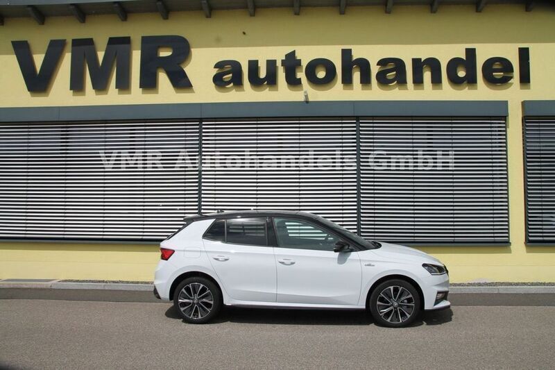 Blau Gebraucht 2023 Skoda Fabia Monte Carlo Limousine | 24.250 € (Fairer Preis) - Bild 1/4
