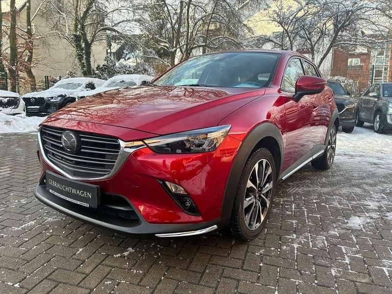 Rot Gebraucht 2021 Mazda CX-3 Selection SUV | 20.900 € (Fairer Preis) - Bild 1/4