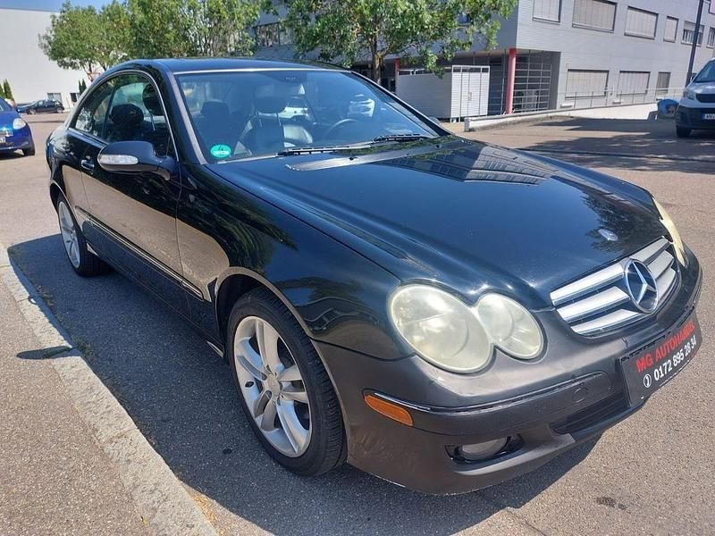 Schwarz Gebraucht 2008 Mercedes CLK350 Coupé | 2.999 € - Bild 1/4