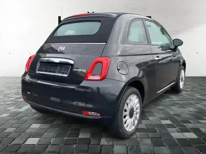 Gebraucht Fiat 500C Basis 69 PS (50 kW) 2023 Vesuvio schwarz metallic Cabrio