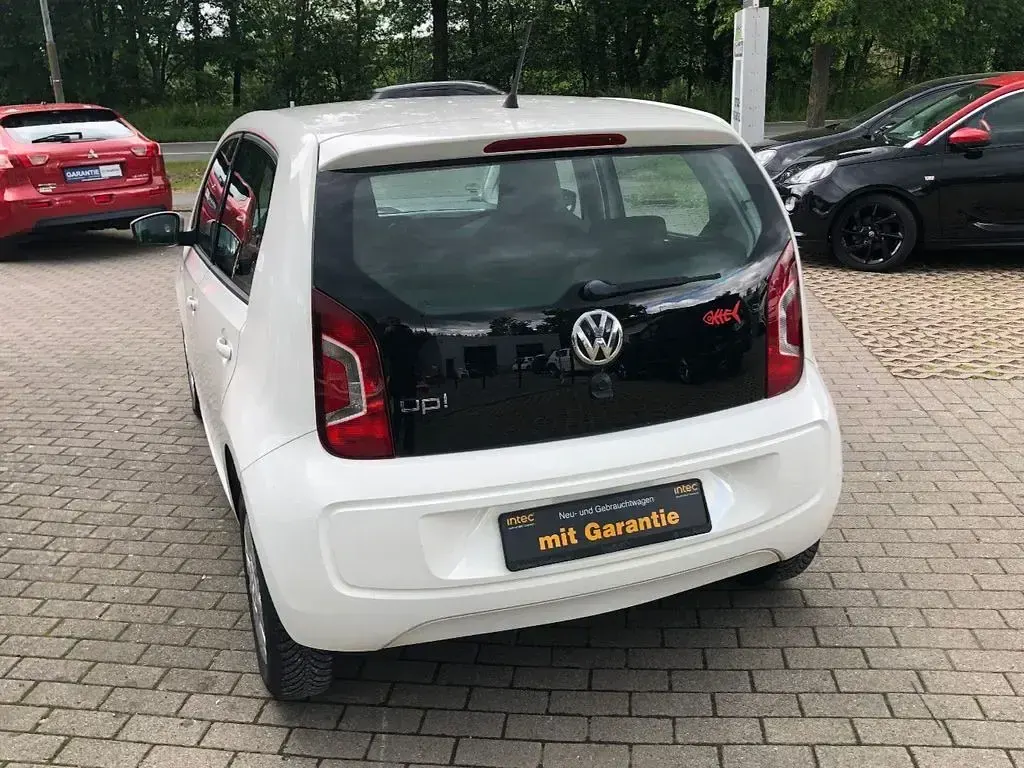 Gebraucht VW up! move up! 60 PS (44 kW) 2015 Weiß Kleinwagen