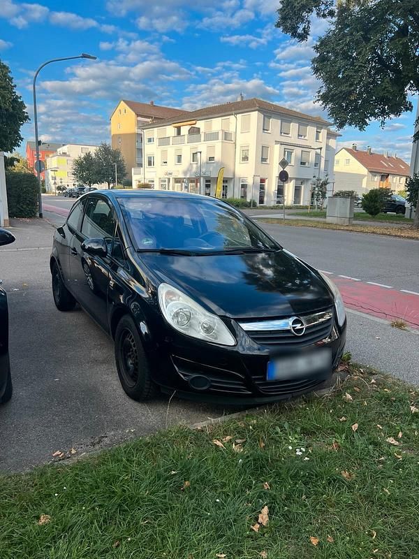 Schwarz Gebraucht 2009 Opel Corsa Kleinwagen | 2.200 € (Fairer Preis) - Bild 1/4