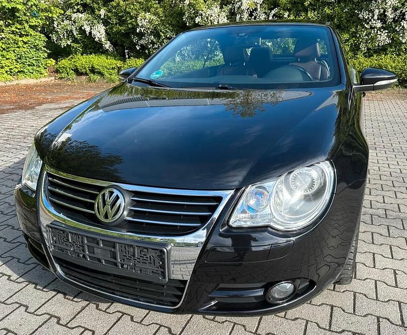 Schwarz Gebraucht 2009 VW Eos Edition Cabrio | 6.500 € (Fairer Preis) - Bild 1/4