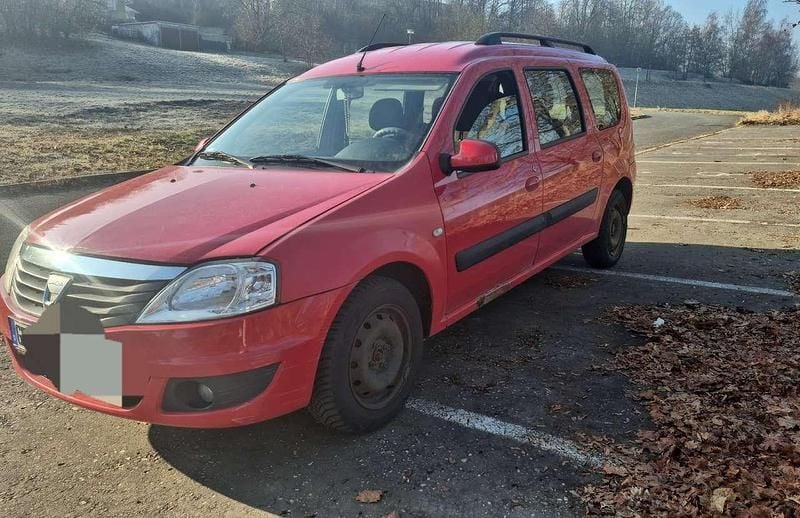 Gebraucht Dacia Logan MCV Lauréate 87 PS (63 kW) 2009 Rot Kombi