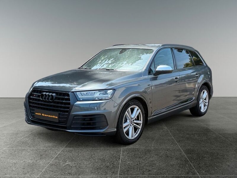 Grau Gebraucht 2018 Audi SQ7 S-Line SUV | 31.490 € (Superpreis) - Bild 1/4